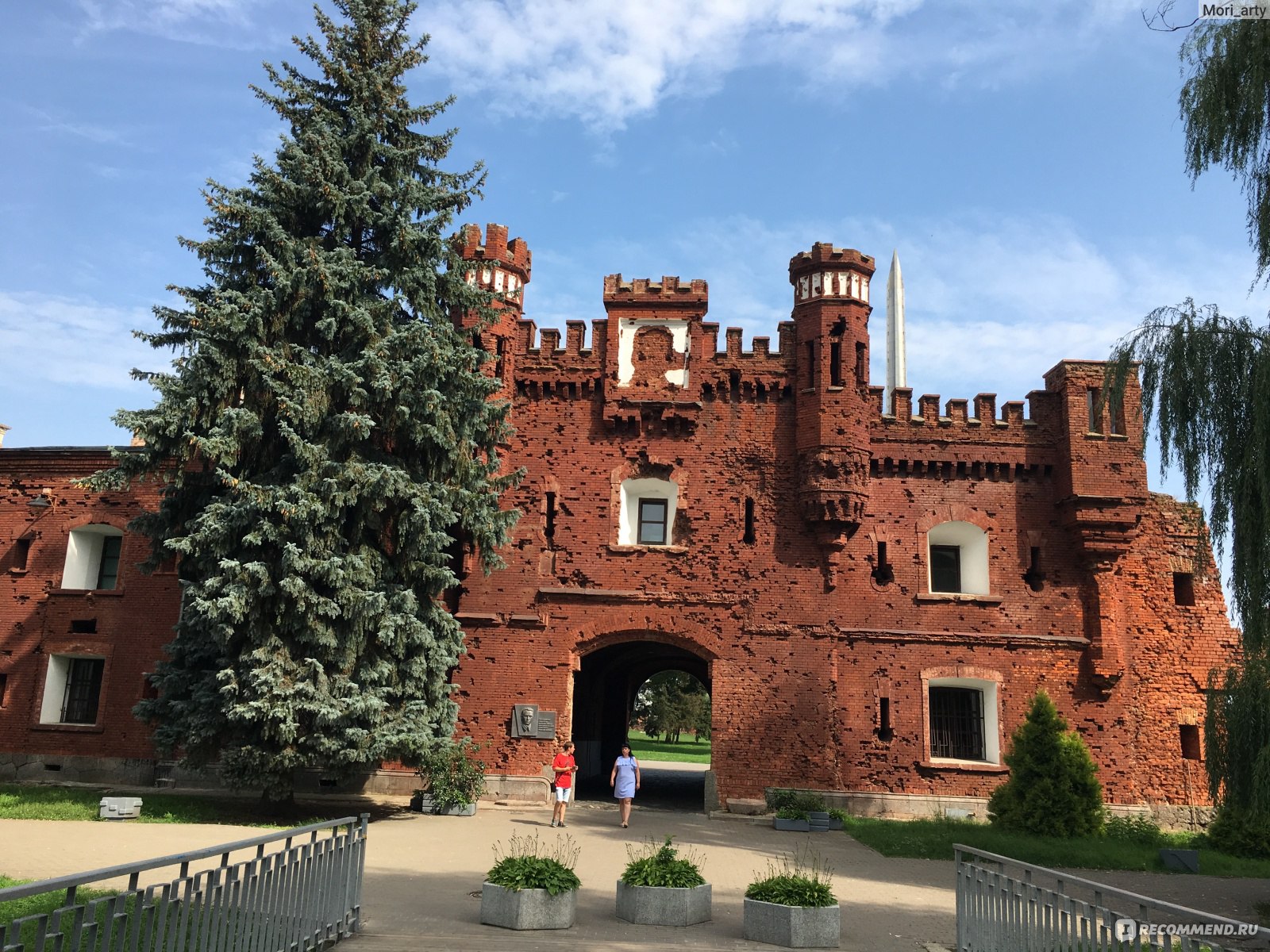 Александровские ворота Брестской крепости