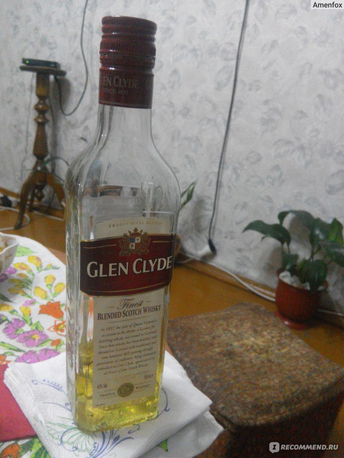 Виски Glen Clyde Купажированный шотландский - «Glen Clyde , - где ж ...
