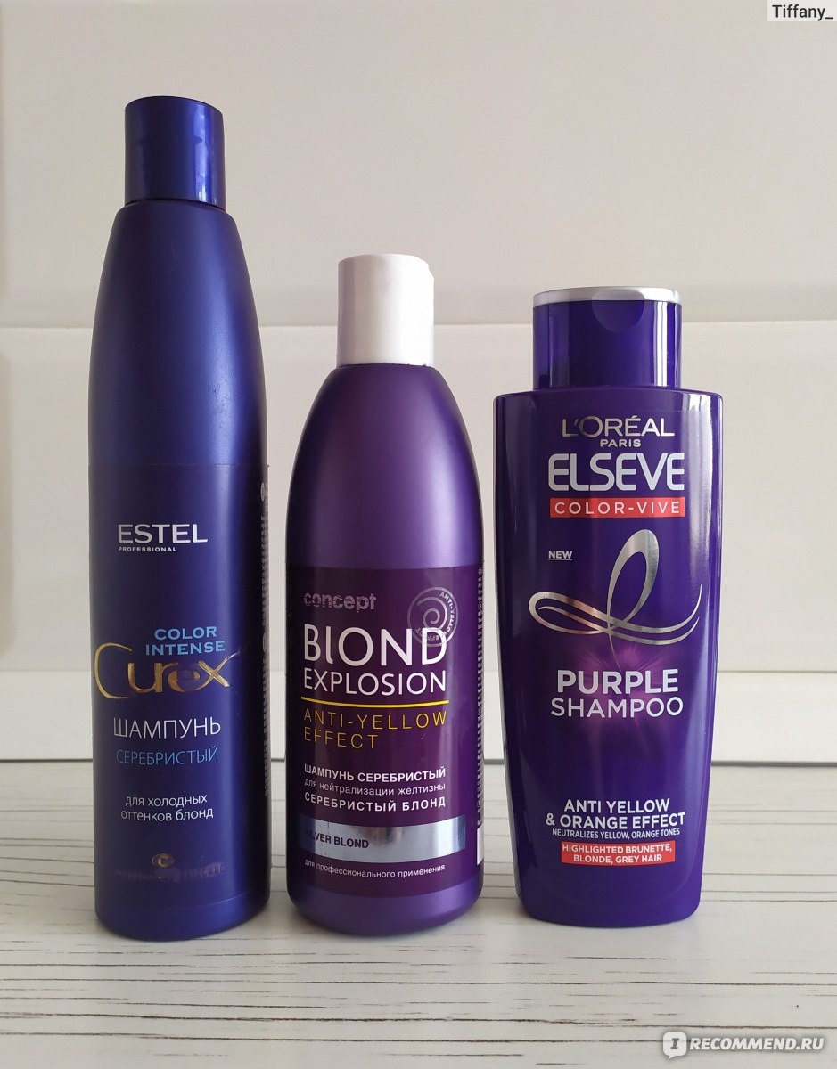 Шампунь Фиолетовый для светлых волос PRO.БЛОНД TOP SALON ESTEL, 250 мл