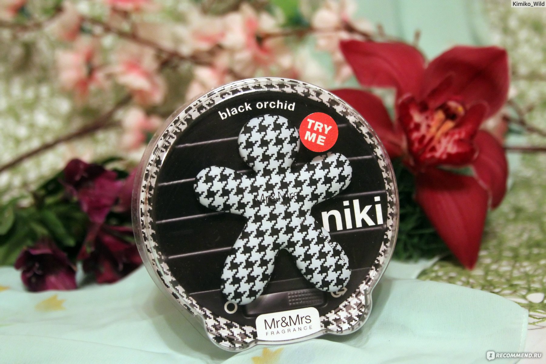 Ароматизатор автомобильный Mr&Mrs Fragrance Niki Black Orchid - Черная  орхидея - «Необычный стильный аксессуар для авто. Продолжаю исследовать  ароматный мир забавных человечков Niki» | отзывы