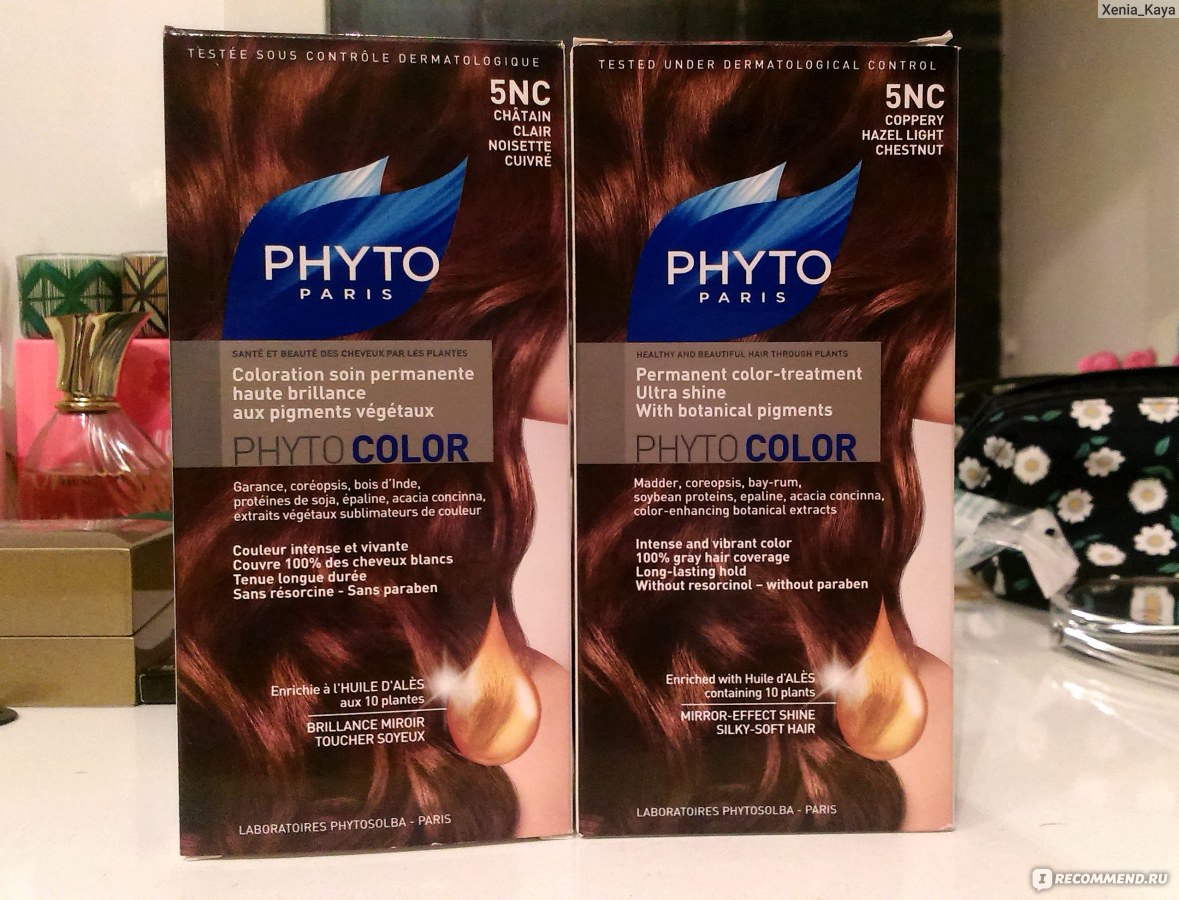 Phyto краска для волос 5nc