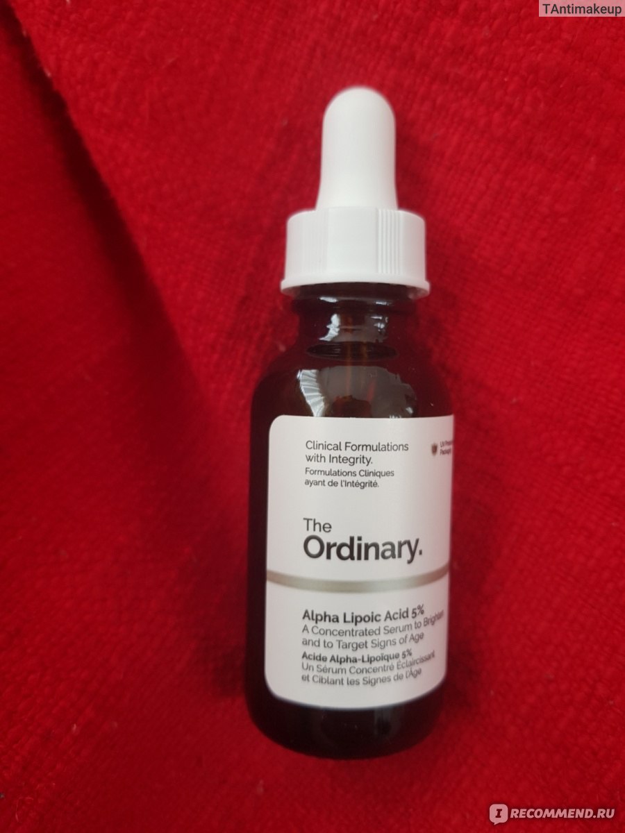 Сыворотка The Ordinary Alpha Lipoic Acid 5% фото