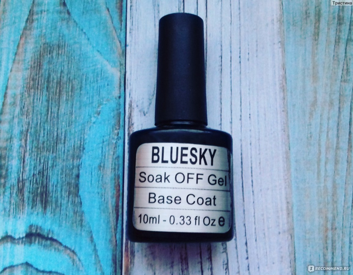 База для гель лака Bluesky Soak Off Gel Base Coat фото