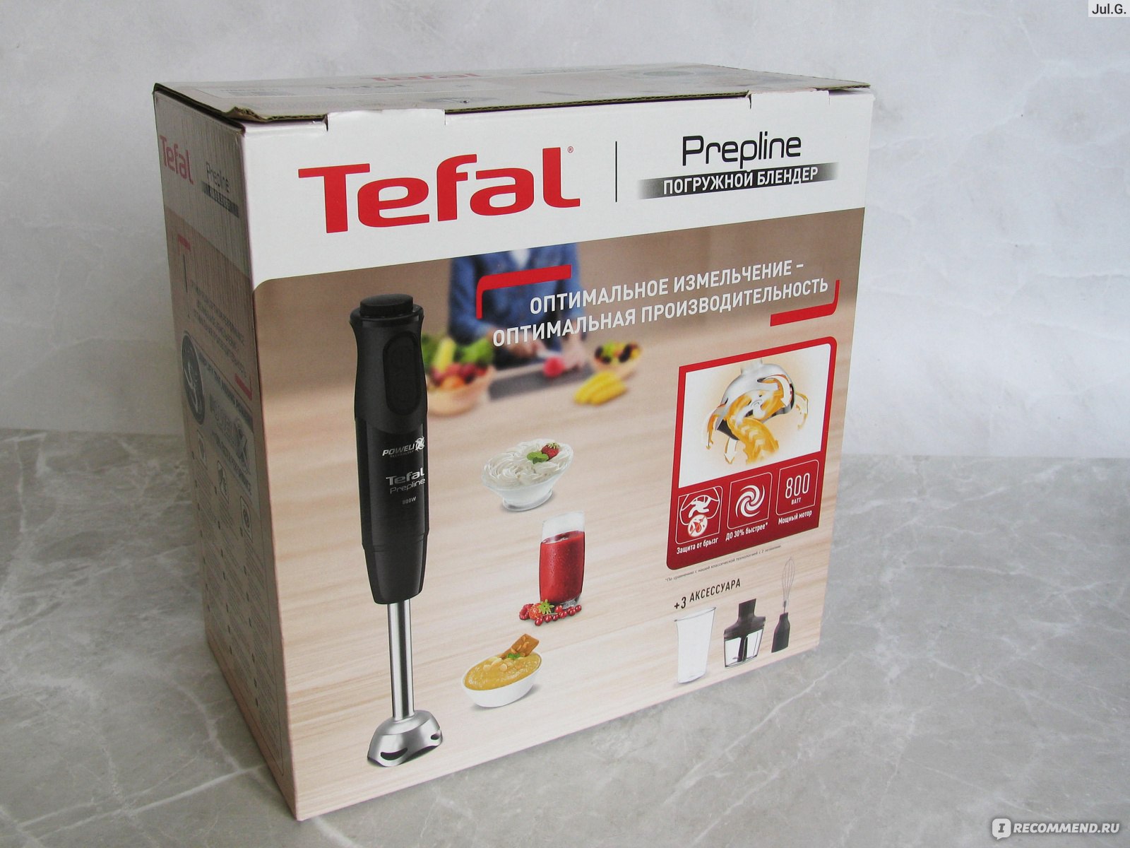 погружной блендер tefal hb64f810 отзывы