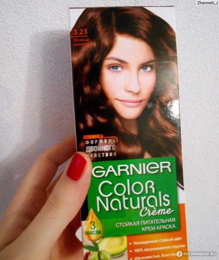 Гарньер краска для волос каштановый шатен