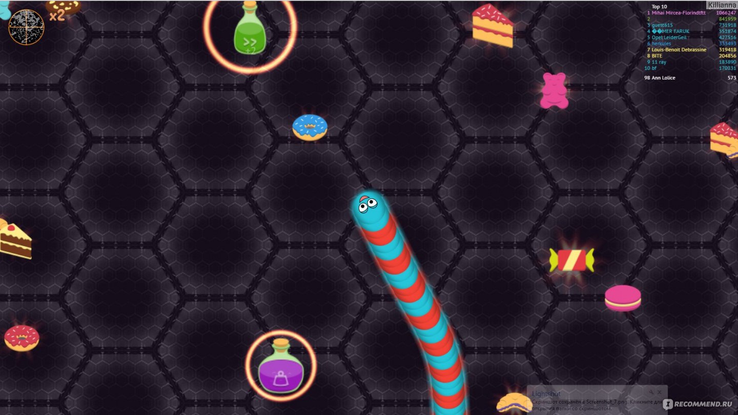 Сайт wormate.io - «Аналог slither.io только с улучшениями. Игра в которую  можно залипнуть потеряв счет времени. А надолго ли хватит азарта играть в  подобные игры? Игра из серии 