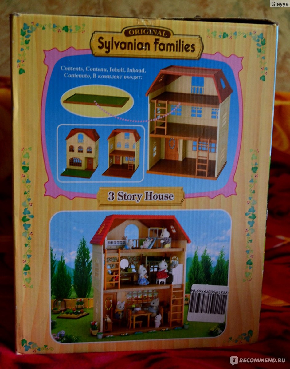 Sylvanian Families Трехэтажный дом - «Хороший дом. Заоблачная цена. Все как  в реальной жизни.» | отзывы