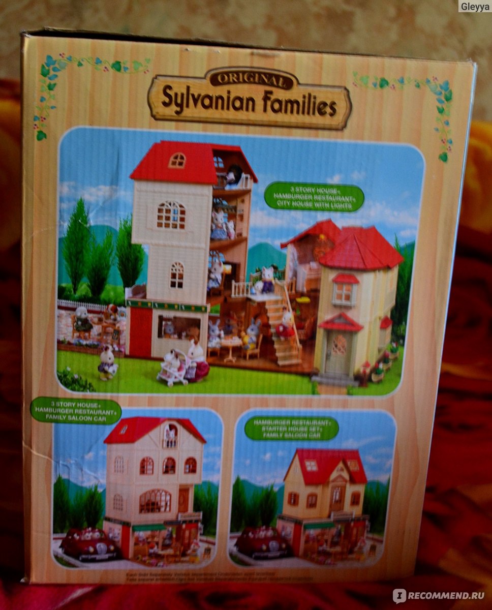 Sylvanian Families Трехэтажный дом - «Хороший дом. Заоблачная цена. Все как  в реальной жизни.» | отзывы