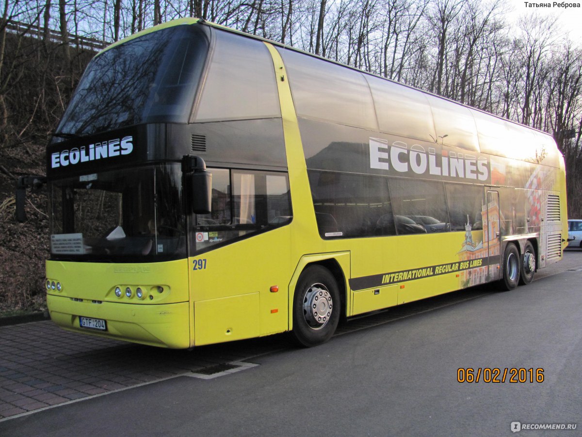 Ecolines автобусы