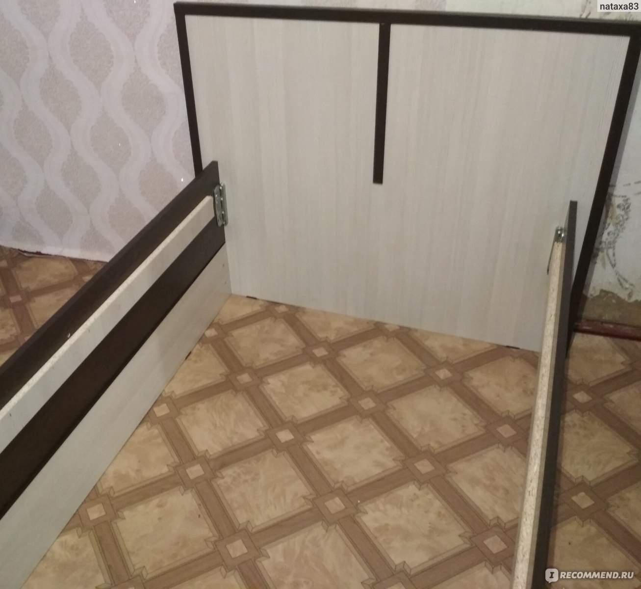 Кровать с 2 ящиками сакура сборка