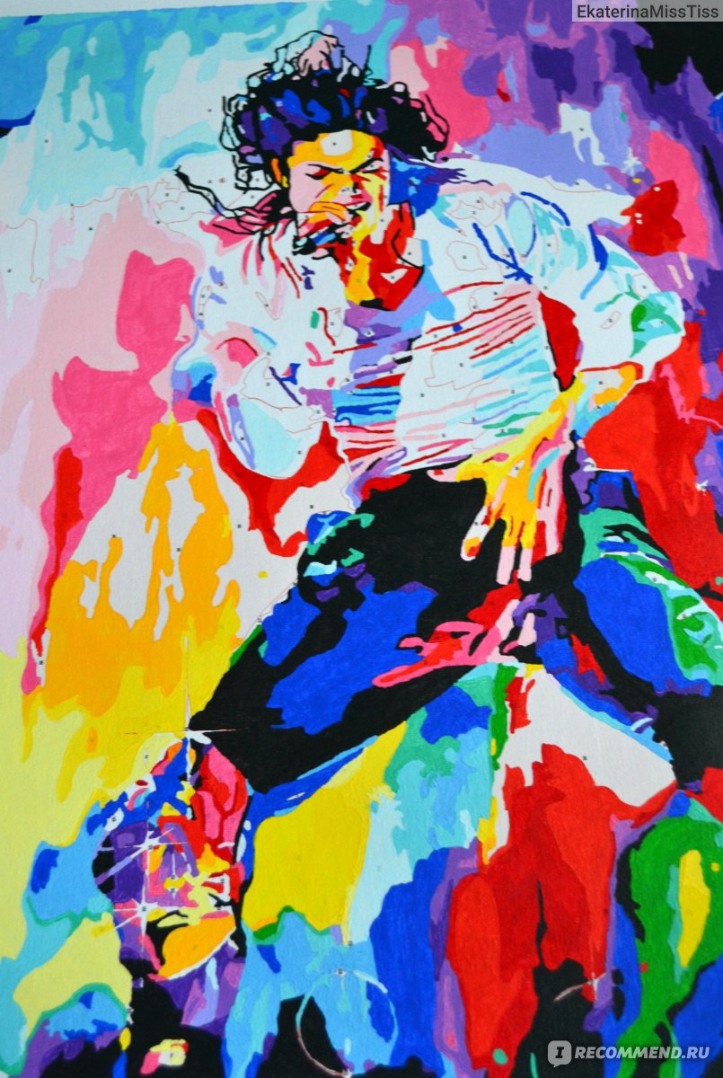 Картина по номерам Aliexpress Canvas Oil Painting Famous Star Michael Jackson Home Decor by numbers Painting On Canvas No Frame SZ-RW4 фото