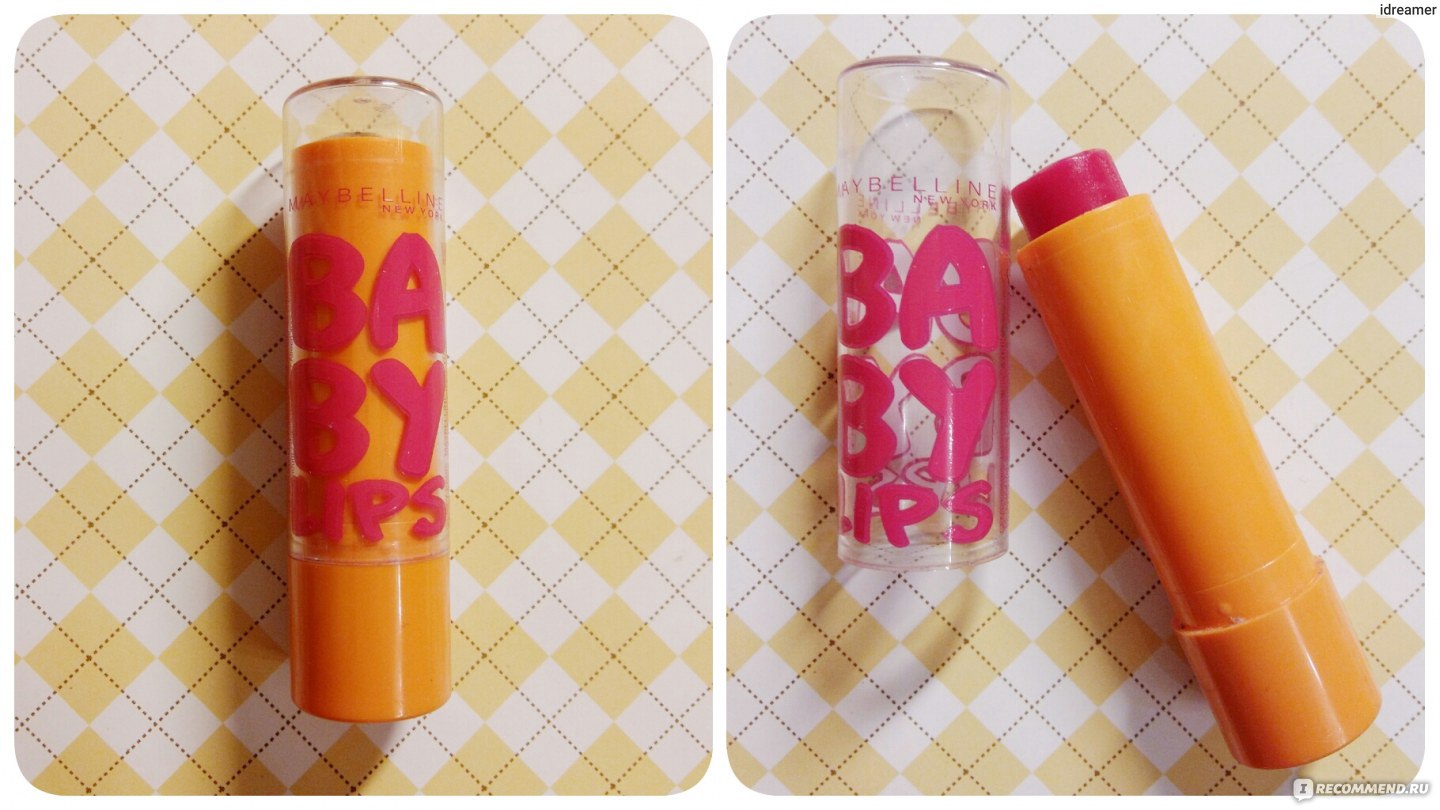 Три бальзама для губ <b>Baby</b> <b>Lips</b> от Maybelline: Intense Care, Cherry Me, Peac...