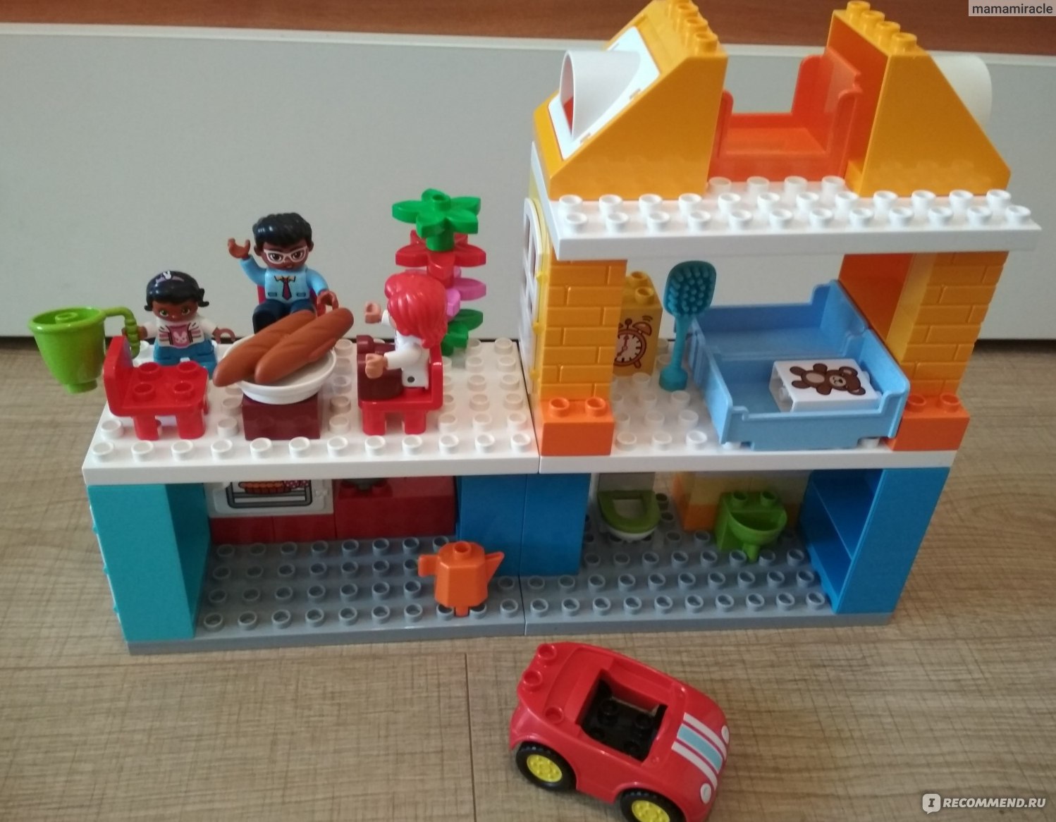 Lego Duplo Конструктор Семейный дом 10835 - «Семейный дом Lego Duplo -  теперь в нашем Лего-мире царит уют ))) у всех есть свои комнаты и никто не  сорится .... ~~--~~» | отзывы