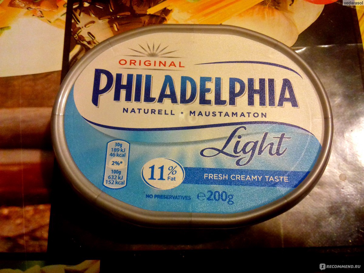 Philadelphia Light сыр