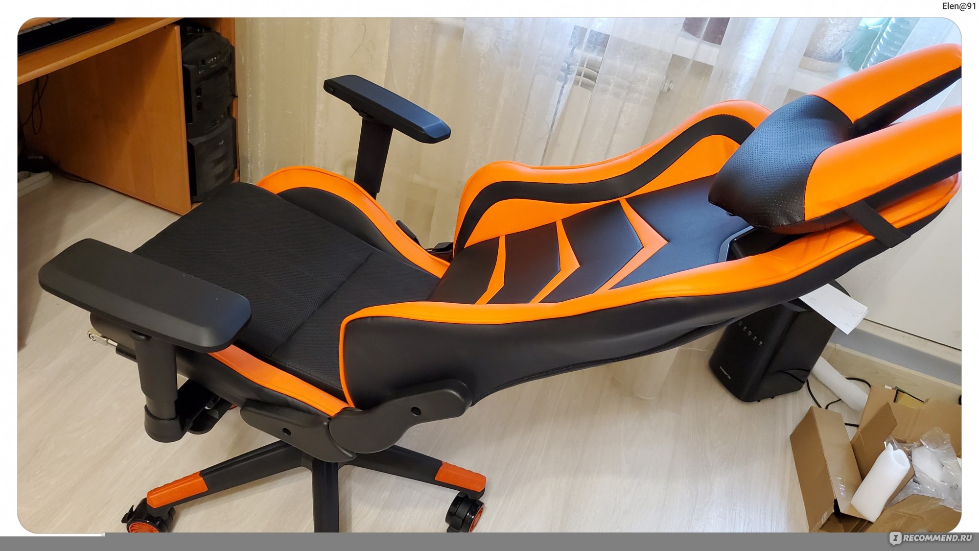 Кресло игровое zet Gaming Force Armor 2000m оранжевый