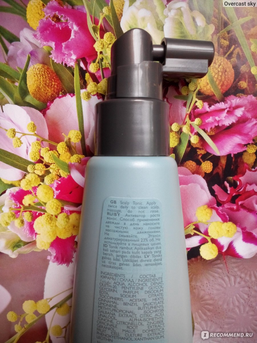 Тоник для волос Oriflame Hairx - «Спрей-активатор роста волос "Эксперт ...