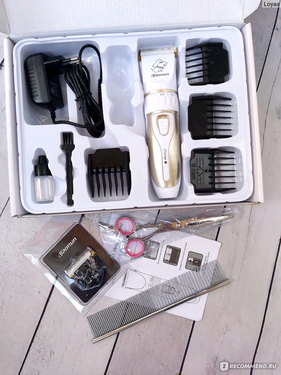 Триммер для животных BaoRun Professional Pet electric clipper P3 фото