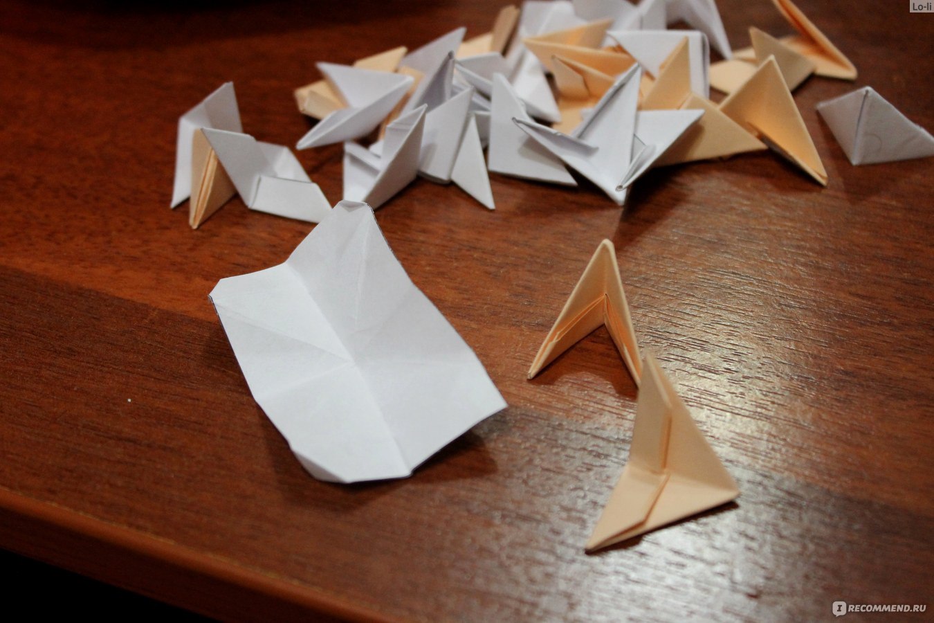 Снежинки-оригами к Новому году