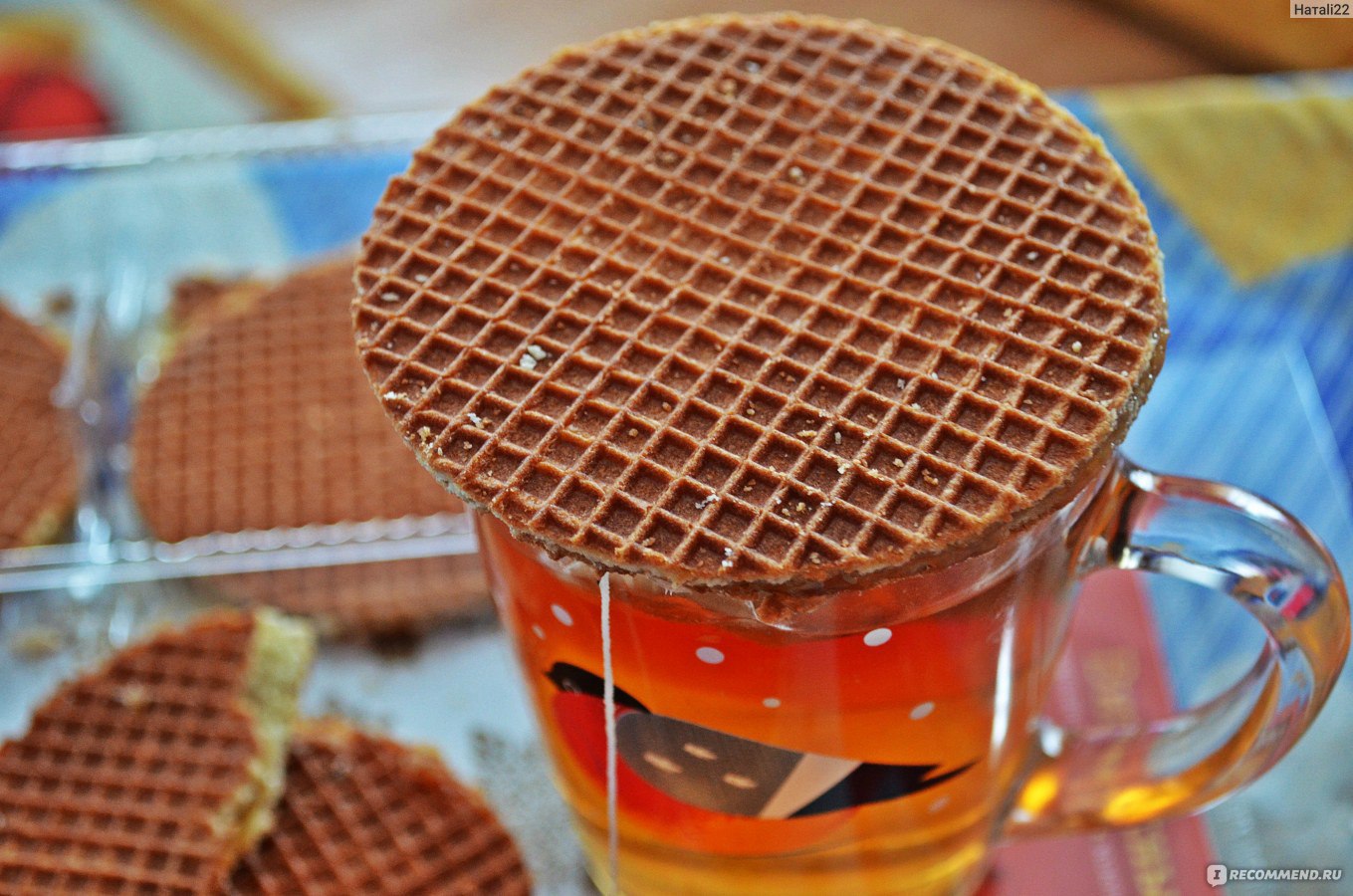 Голландские вафли «Stroopwafels» в Нидерландах