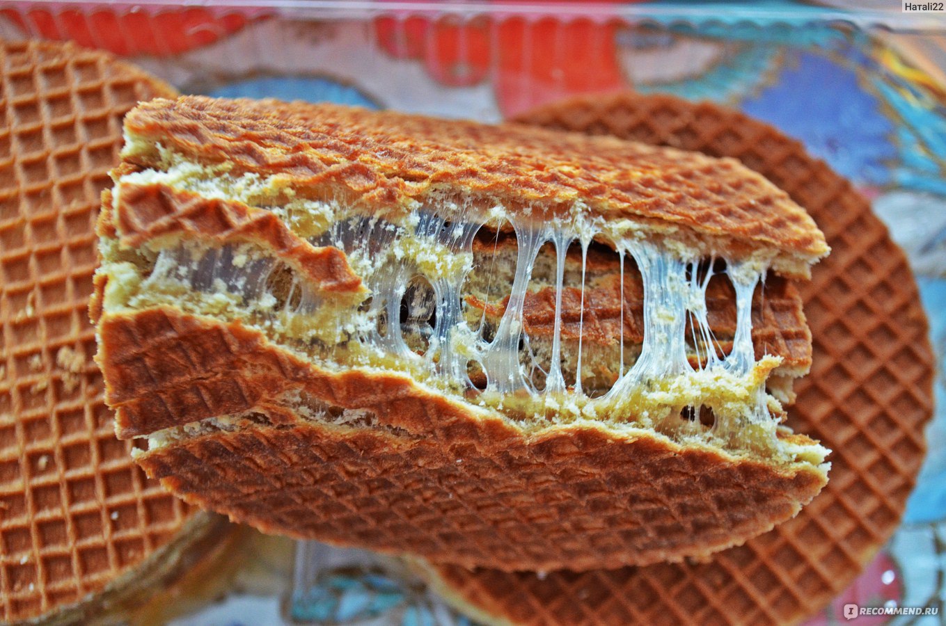 Голландские вафли «Stroopwafels» в Нидерландах