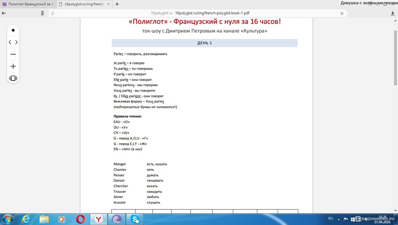 Полиглот.Французсий с нуля за 16 часов. - «Моя попытка №... . можно ли  освоить ин.яз. дома?» | отзывы