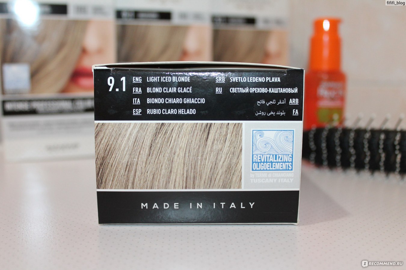 Краска для волос il salone milano перманентная intense professional color