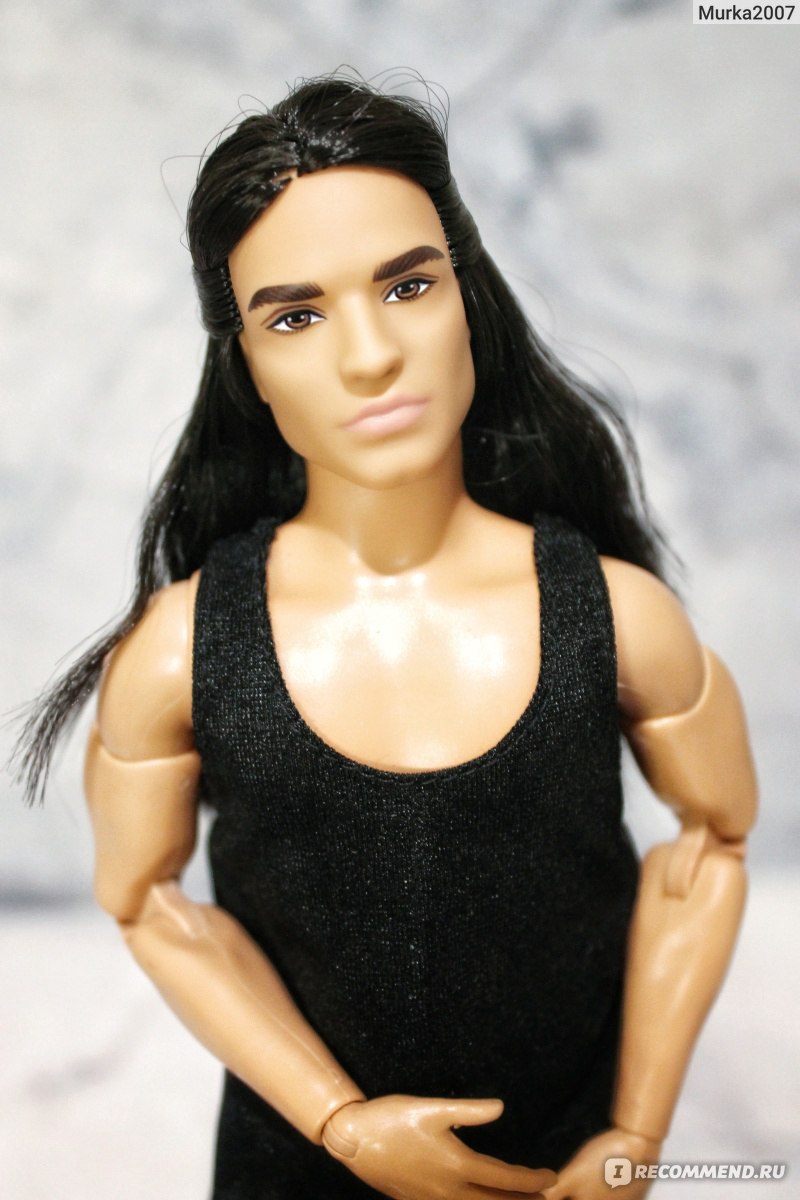 Barbie Кукла Кен Looks с длинными волосами HCB79