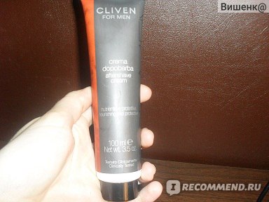 Крем после бритья Cliven FOR MEN - «хороший крем за небольшие деньги ...