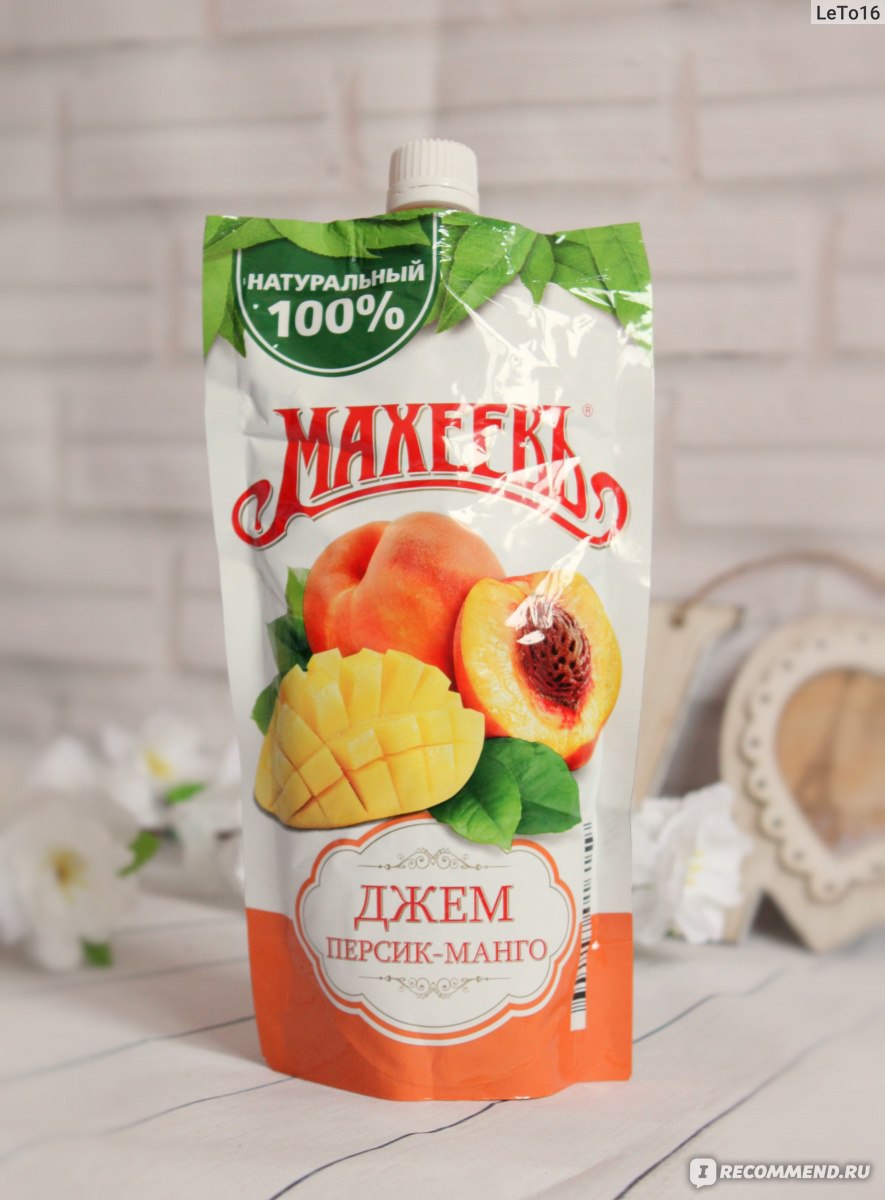 Махеев джем персик манго