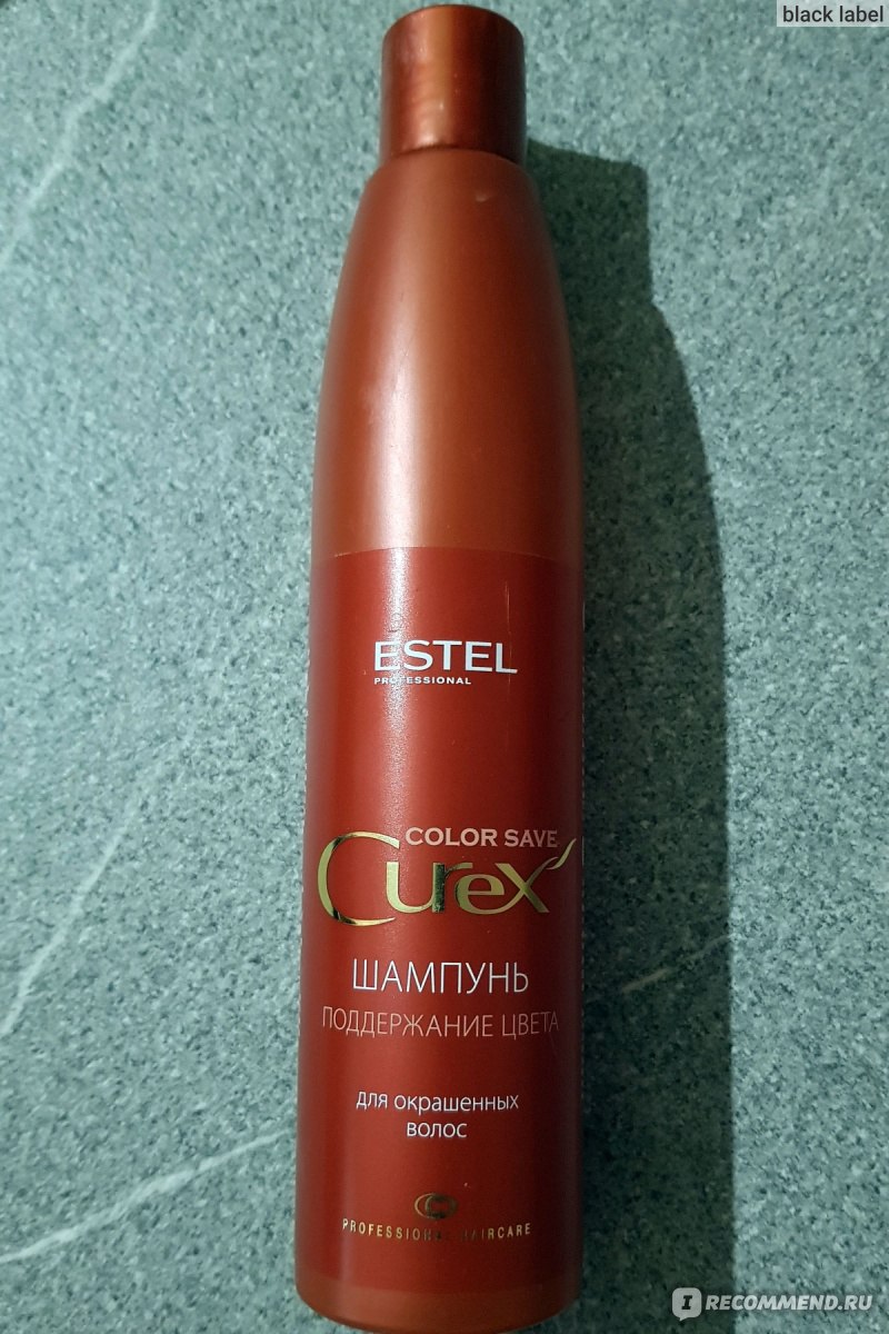 Оттеночный бальзам для волос estel professional curex
