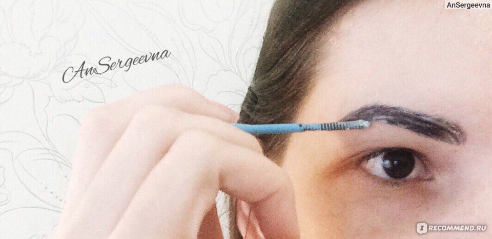Как красить брови карандашом