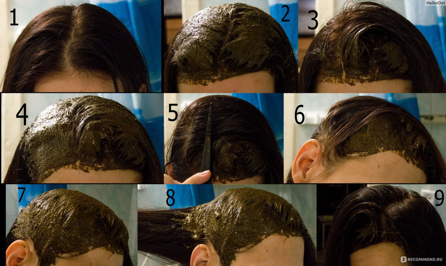 Маска из басмы помогает от выпадения волос