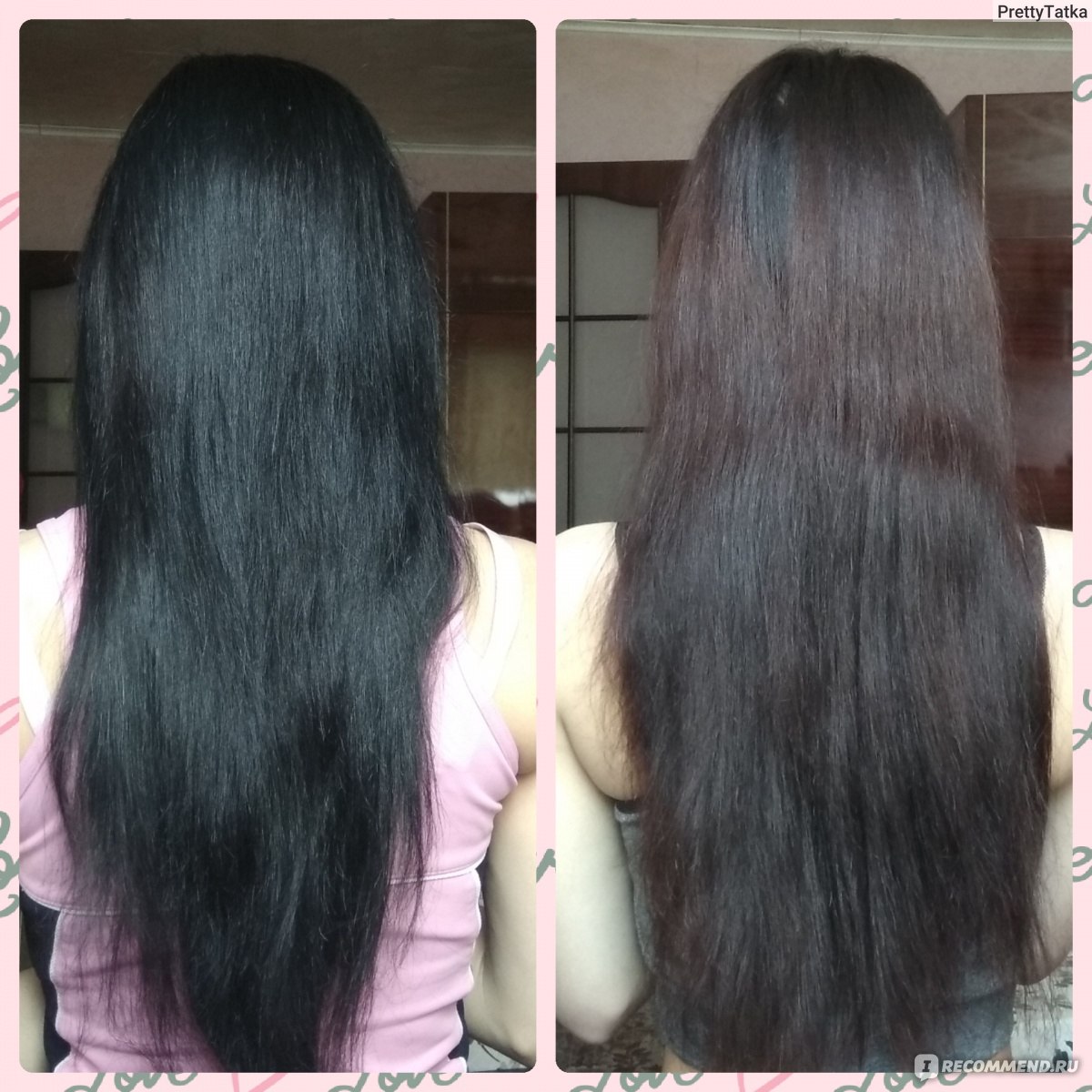 колор волос фото до и после