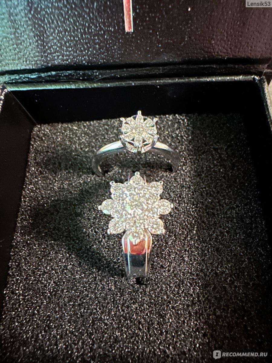 Кольцо ЭПЛ Даймонд из белого золота с бриллиантами, арт. э0901кц04201606 фото
