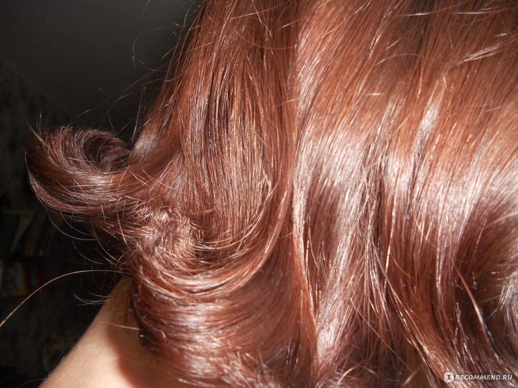 Краска для волос капус цвет карамель