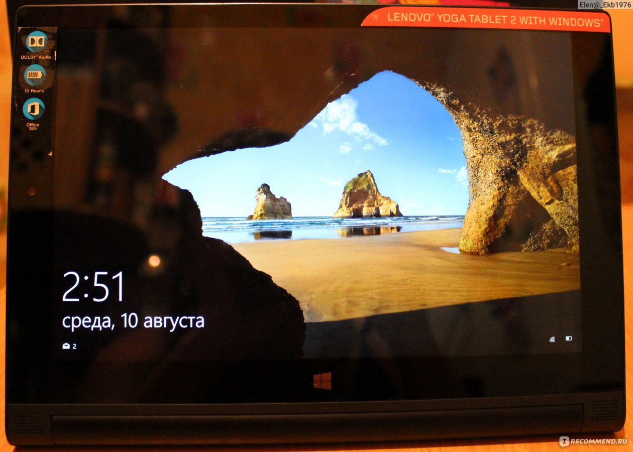 Планшет Lenovo YOGA Tablet 2-1051L фото