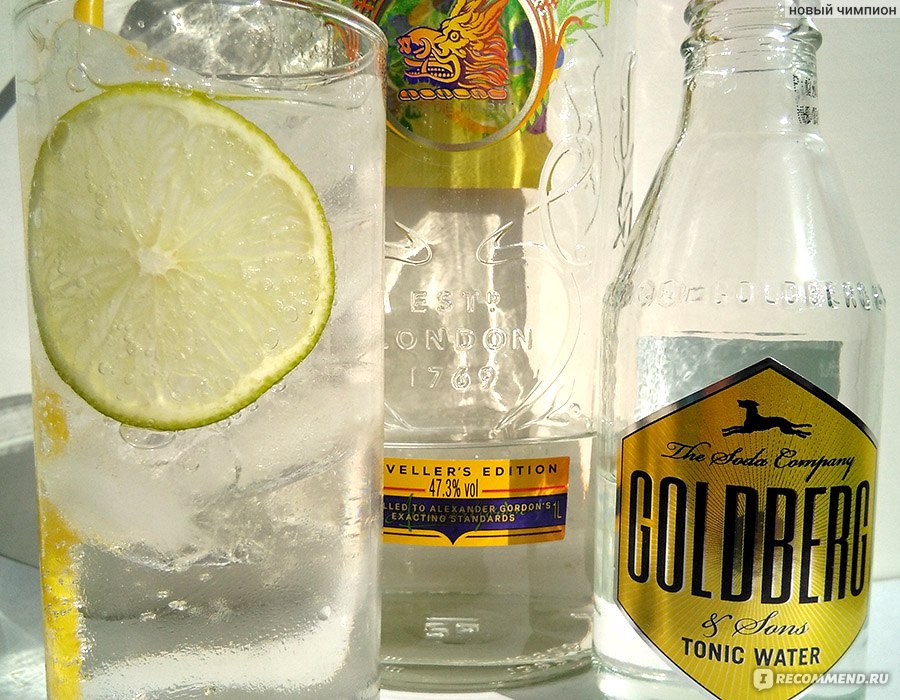 Напиток газированный безалкогольный Goldberg tonic water фото