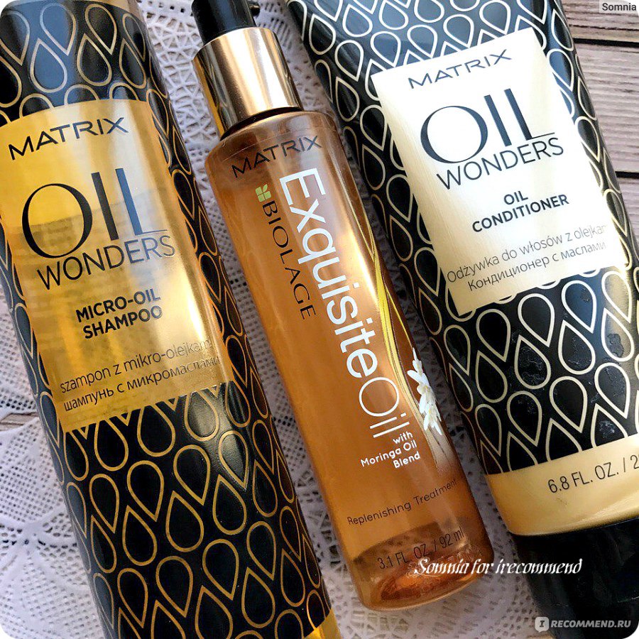 Масло для волос matrix oil wonders как пользоваться