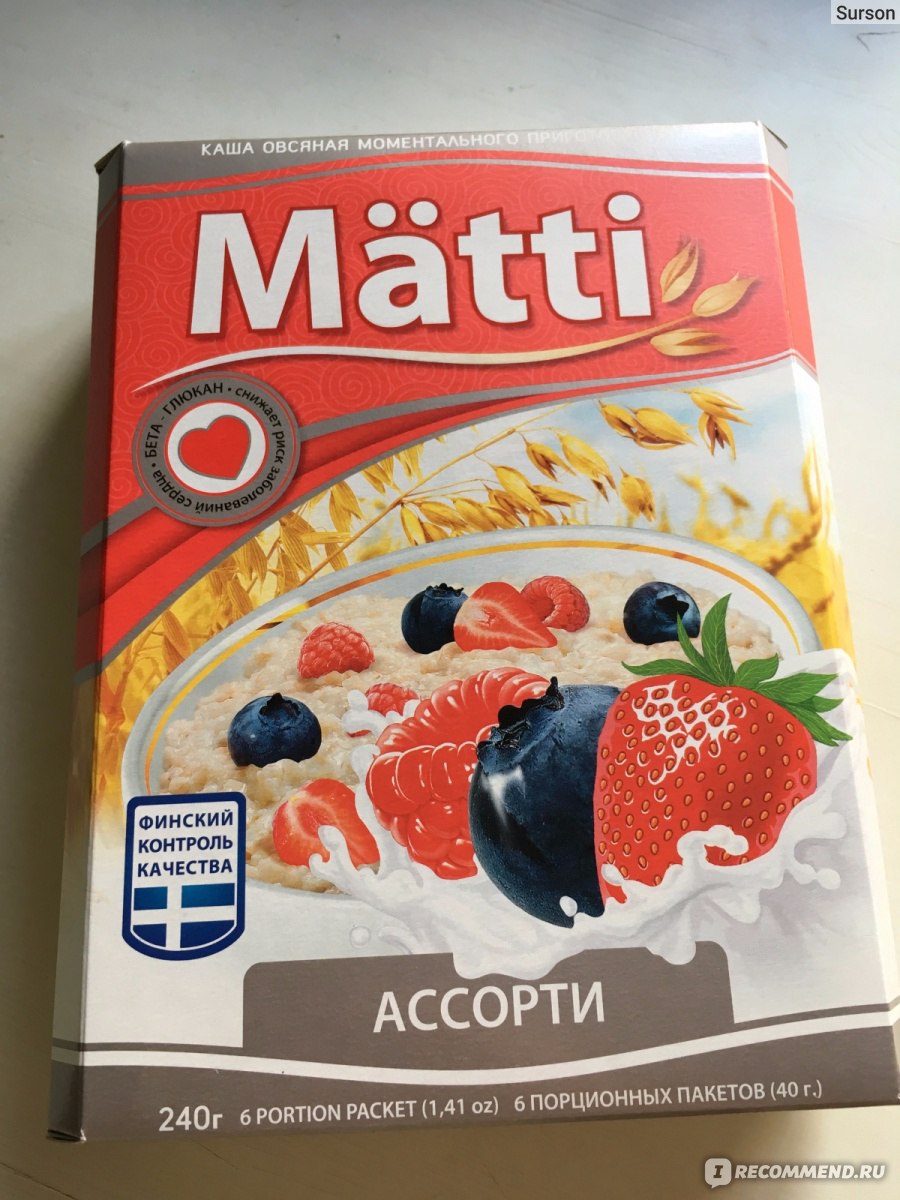 Каша матти ассорти