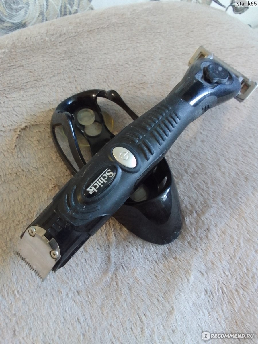 Станок для бритья с триммером. Schick Quattro Titanium Precision ...