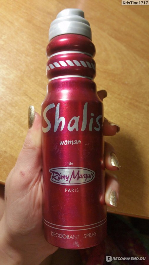 Парфюмированный дезодорант Remy Marquis Shalis фото