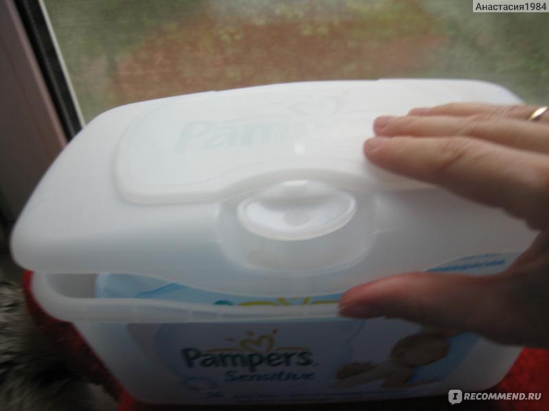 Контейнер для влажных салфеток Pampers - «Эстетично! Радует глаз ...