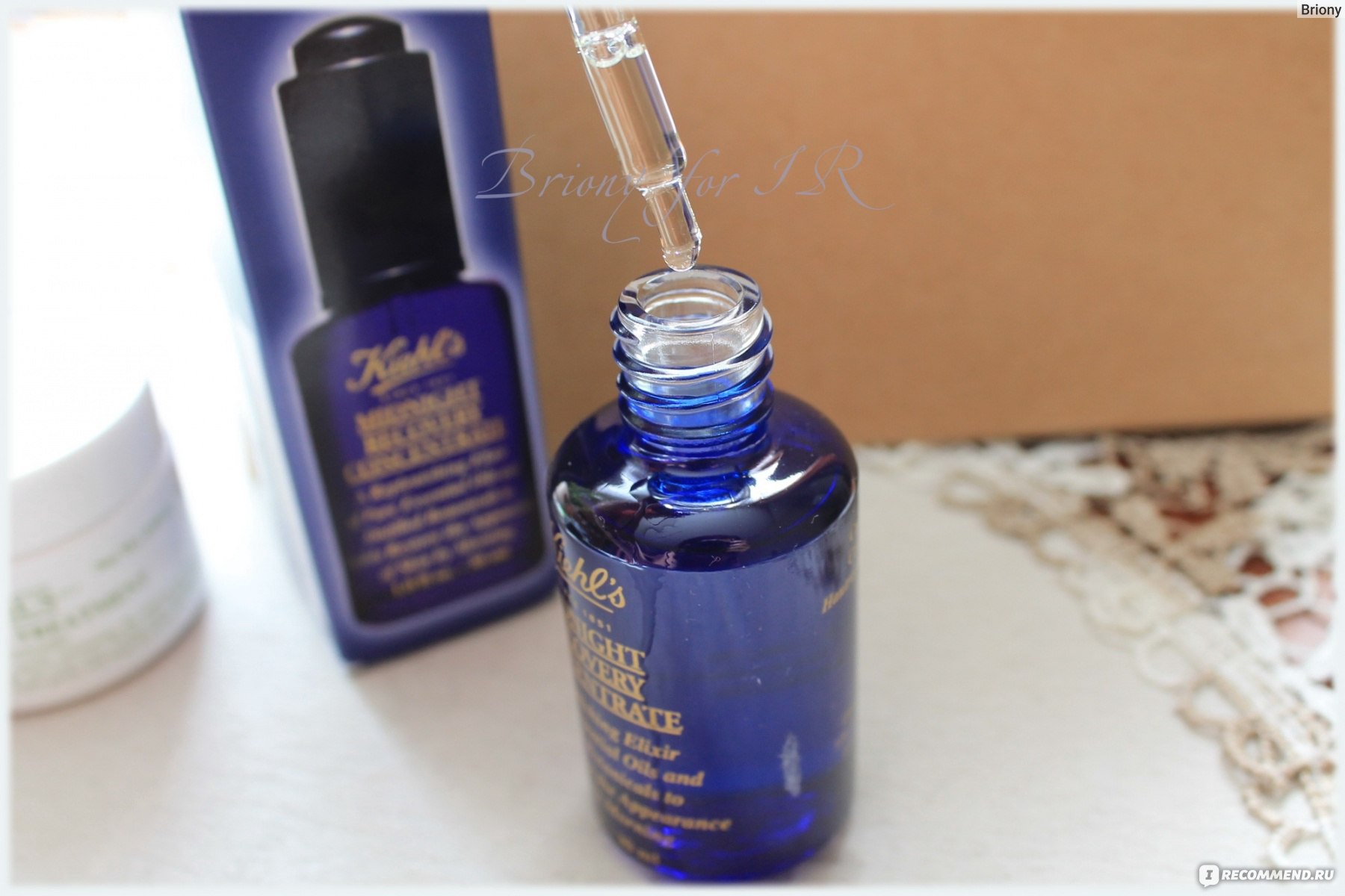 Midnight Recovery Concentrate Kiehl's - Ночной восстанавливающий концентрат для лица