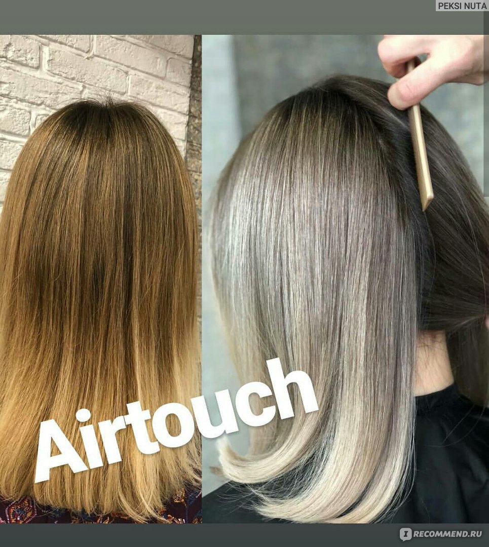 Айртач фото до и после на русые волосы