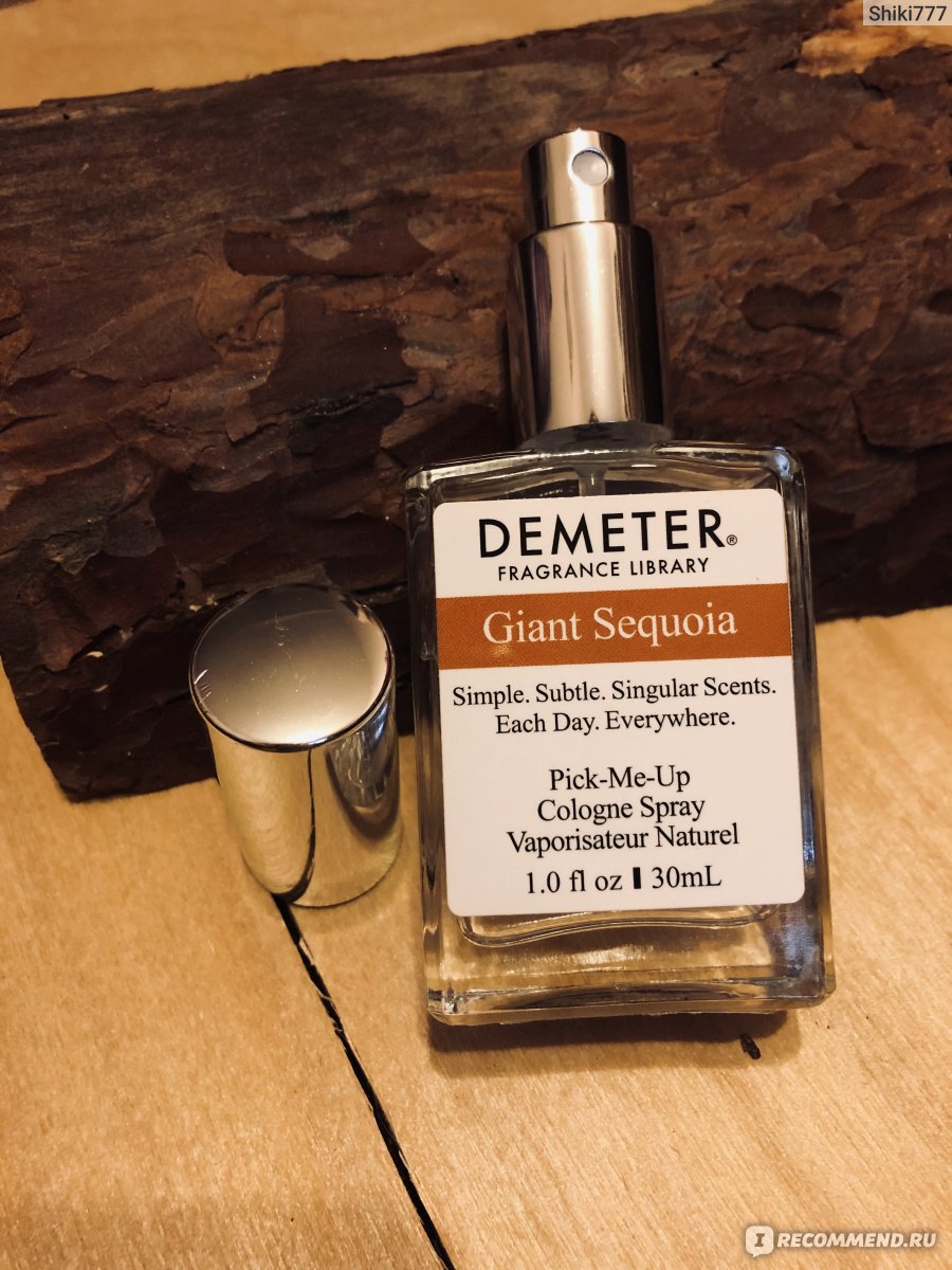 Demeter Fragrance Library Giant Sequoia Гигантская секвойя - «