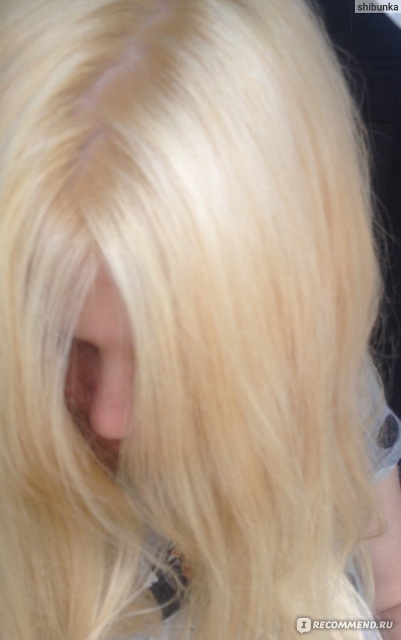 Краска для тонирования осветленных волос капус