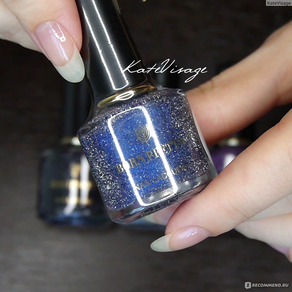 Лак для ногтей со спецэффектами Born Pretty Reflective Glitter Nail Polish  - «Космос на ногтях! Светоотражающий лак, который сохнет без лампы.» |  отзывы