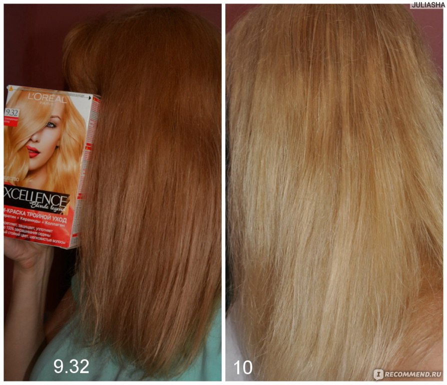Loreal excellence краска для волос тон 9 32 сенсационный блонд
