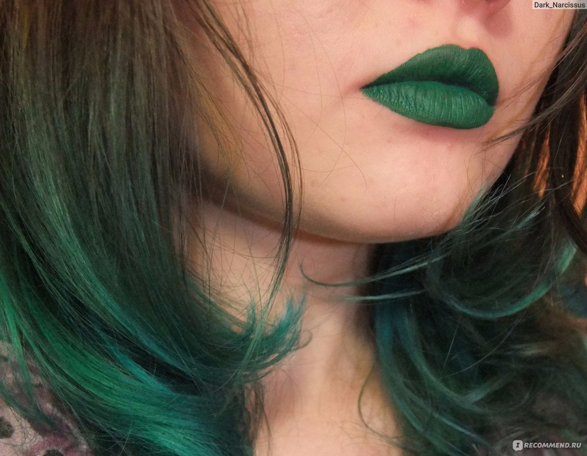 jeffree star green liquid lipstick