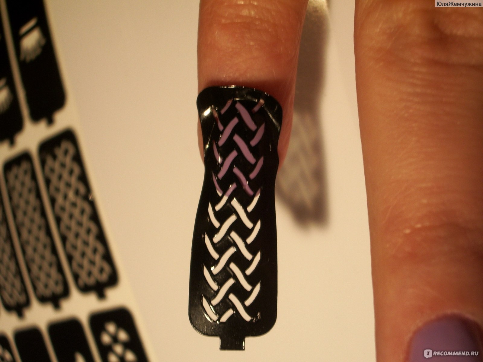 Дизайн ногтей из фикса